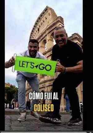 Il team al Colosseo, Roma